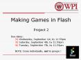 Making Games in Flash PowerPoint PPT Presentation