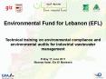 Environmental Fund for Lebanon (EFL) PowerPoint PPT Presentation
