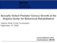 Sexually Violent Predator Census Growth at the Virginia Center for Behavioral Rehabilitation PowerPoint PPT Presentation