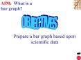 Prepare a bar graph based upon   scientific data PowerPoint PPT Presentation