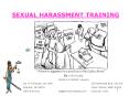 SEXUAL HARASSMENT TRAINING PowerPoint PPT Presentation