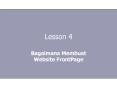 Bagaimana Membuat Website FrontPage PowerPoint PPT Presentation