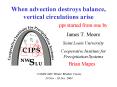 When advection destroys balance, vertical circulations arise PowerPoint PPT Presentation