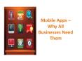 Mobile Apps – Why All Businesses Need Them PowerPoint PPT Presentation