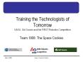 Training the Technologists of Tomorrow NASA, Girl Scouts and the FIRST Robotics Competition PowerPoint PPT Presentation