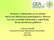 Avances y obst
