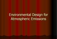 Environmental Design for Atmospheric Emissions