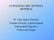 PATOLOGIA DEL SISTEMA ARTERIAL