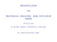 PRESENTATION  ON  PROVINCIAL DISASTER  RISK SITUATION SINDH 13th JULY 2009 AT  HOTEL  PEARL CONTINENTAL  KARACHI. BY: GHULAM MUSTAFA ABRO PowerPoint PPT Presentation