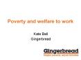 Poverty and welfare to work PowerPoint PPT Presentation