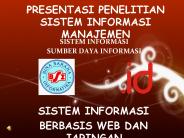 PRESENTASI PENELITIAN SISTEM INFORMASI MANAJEMEN