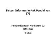 Sistem Informasi untuk Pendidikan (3)