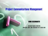 Project Communications Management