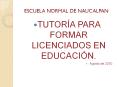 ESCUELA NORMAL DE NAUCALPAN PowerPoint PPT Presentation