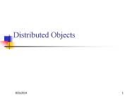 Distributed Objects