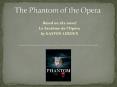 The Phantom of the Opera PowerPoint PPT Presentation