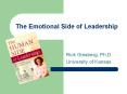 The Emotional Side of Leadership PowerPoint PPT Presentation