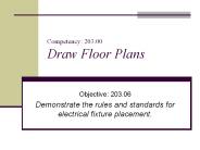 Competency: 203.00 Draw Floor Plans