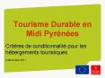 Tourisme Durable en Midi Pyr PowerPoint PPT Presentation