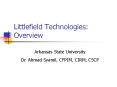 Littlefield Technologies: Overview PowerPoint PPT Presentation