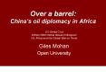 Over a barrel: China PowerPoint PPT Presentation