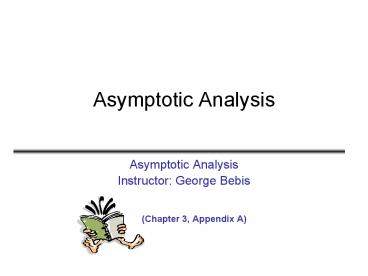Asymptotic Analysis