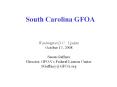 South Carolina GFOA PowerPoint PPT Presentation