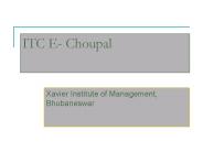 ITC E- Choupal