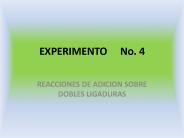 EXPERIMENTO   No. 4
