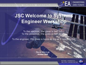 JSC Welcome to Systems
