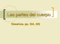 Las partes del cuerpo PowerPoint PPT Presentation
