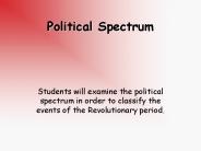 Political Spectrum