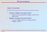 Microprocessors