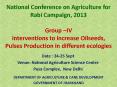 National Conference on Agriculture for Rabi Campaign, 2013 Group  PowerPoint PPT Presentation