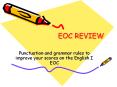EOC REVIEW PowerPoint PPT Presentation