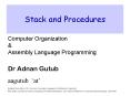 Stack and Procedures PowerPoint PPT Presentation