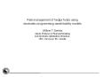 Risk management of hedge funds using stochastic programming asset-liability models William T Ziemba Alumni Professor of Financial Modeling and Stochastic Optimization (Emeritus), UBC, Vancouver, BC, Canada PowerPoint PPT Presentation