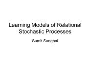 Learning Models of Relational Stochastic Processes