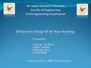 3D Dynamic Design Of AL-Nour Building