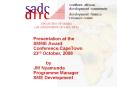 Presentation at the SMME Award Conference,CapeTown PowerPoint PPT Presentation