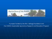 Agricultire of the middle