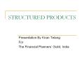STRUCTURED PRODUCTS PowerPoint PPT Presentation