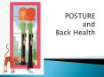 POSTURE and Back Health PowerPoint PPT Presentation