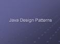 Java Design Patterns PowerPoint PPT Presentation