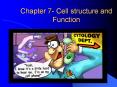 Chapter 7- Cell structure and Function PowerPoint PPT Presentation