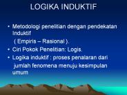 LOGIKA INDUKTIF