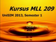 Kursus MLL 209