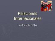Relaciones Internacionales