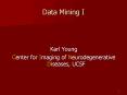 Data Mining I PowerPoint PPT Presentation