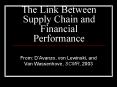 The Link Between Supply Chain and Financial Performance PowerPoint PPT Presentation